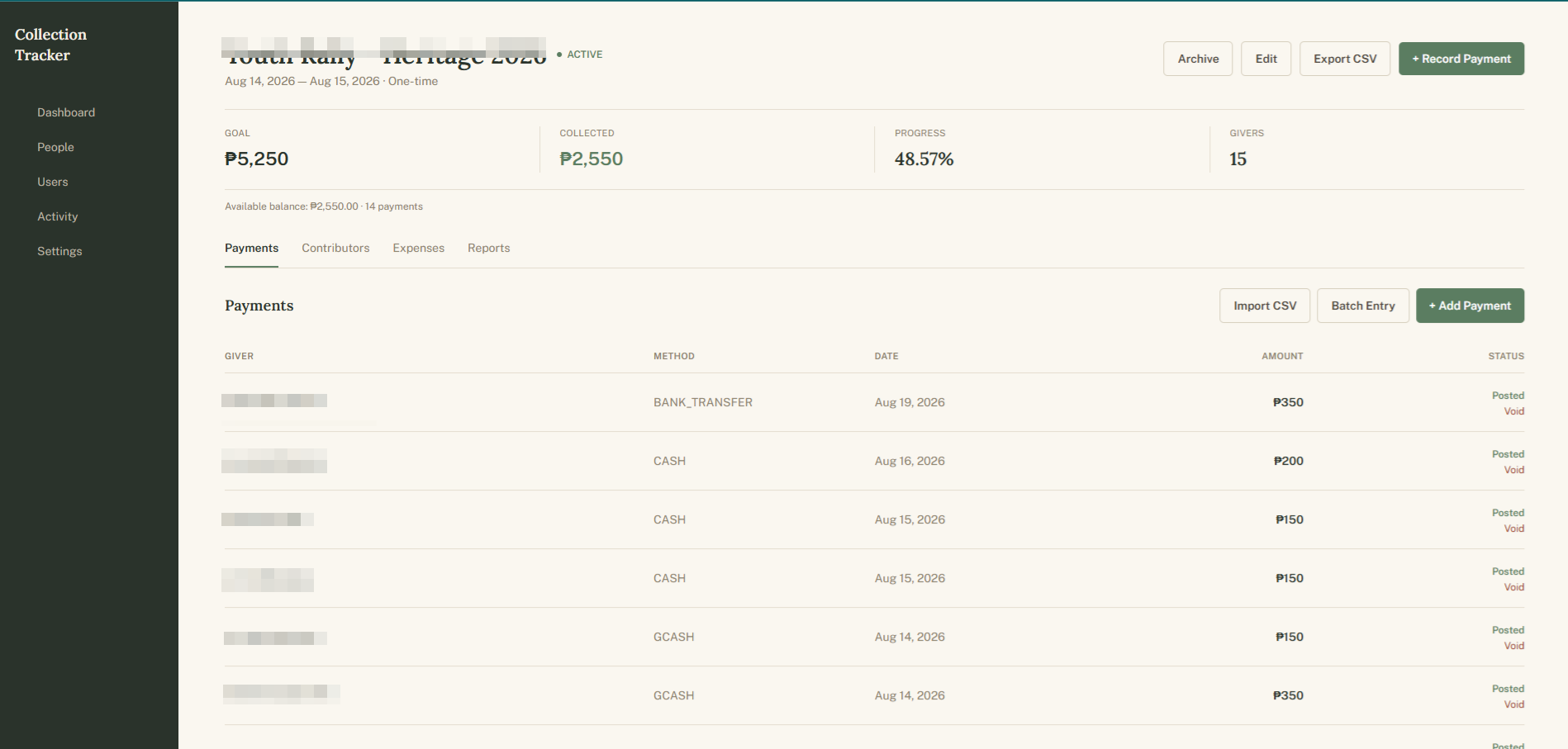 Collection Tracker screenshot 2