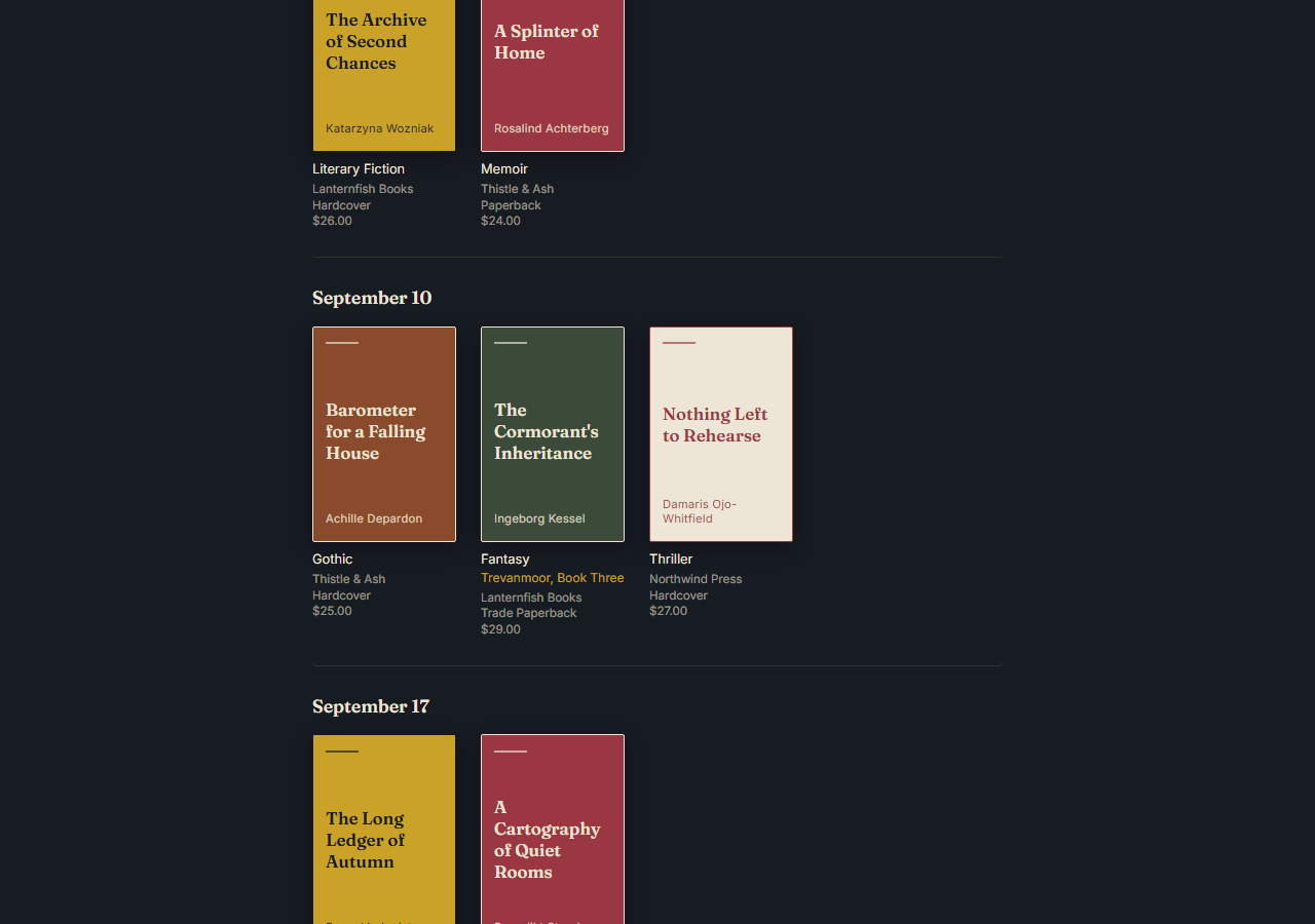 Colophon screenshot 2