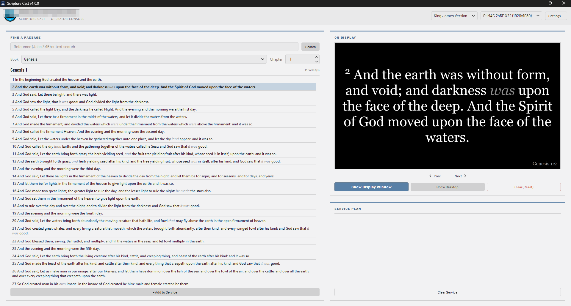 Scripture Cast screenshot 1